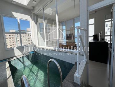 Cobertura Duplex para Venda, em Santos, bairro Embaré, 3 dormitórios, 5 banheiros, 3 suítes, 2 vagas